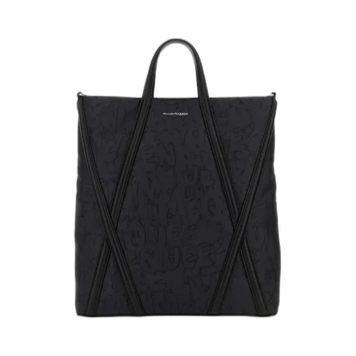 Logo Detailed Top Handle Bag