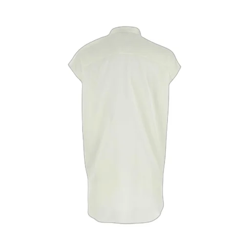 Button-Up Sleeveless Shirt