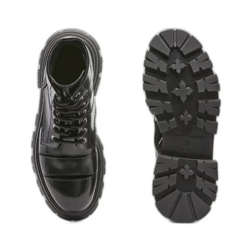 Lace-Up Ankle Boots