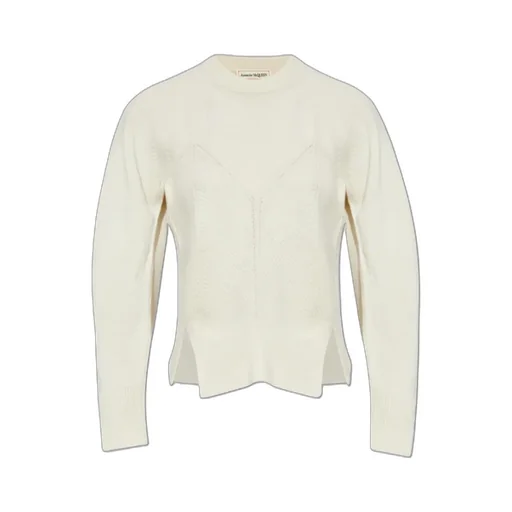 Chevron Corset Crewneck Jumper
