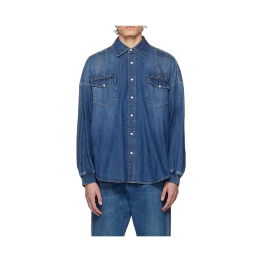 Buttoned Denim Shirt