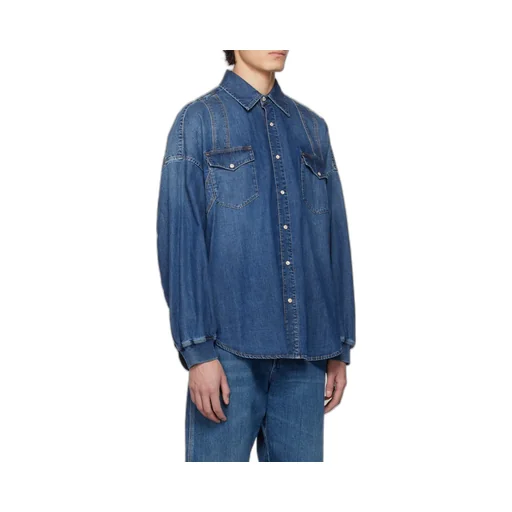 Buttoned Denim Shirt
