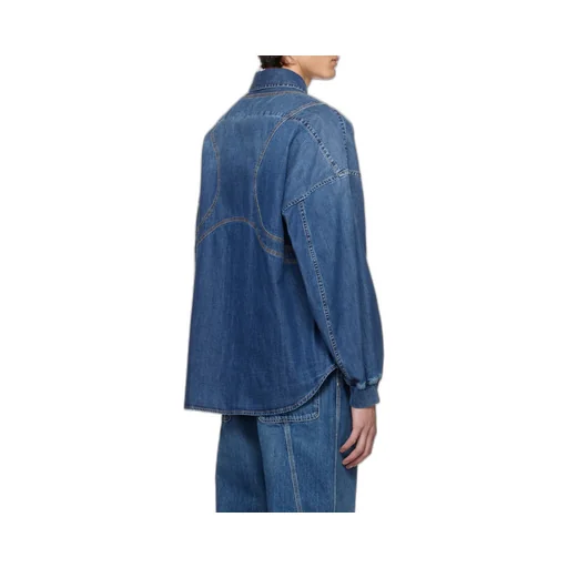 Buttoned Denim Shirt