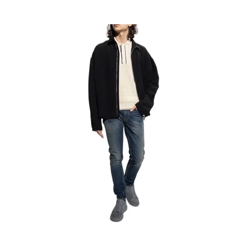 Stand Collar Zipper Jacket
