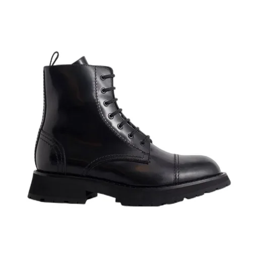 Lace-Up Ankle Boots