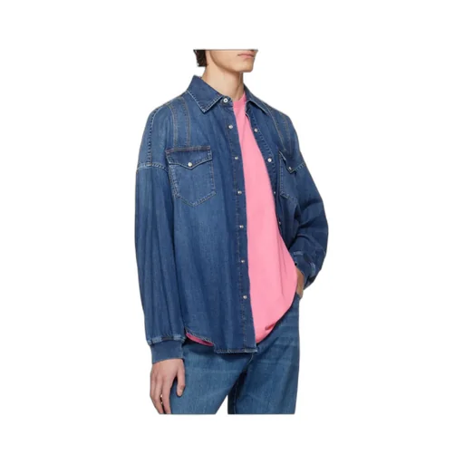 Buttoned Denim Shirt