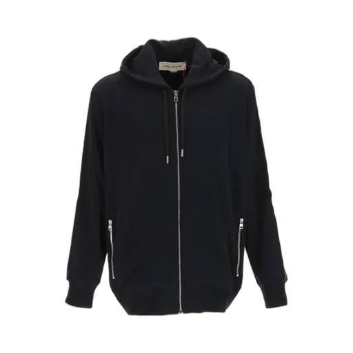 Zipped Drawstring Hoodie