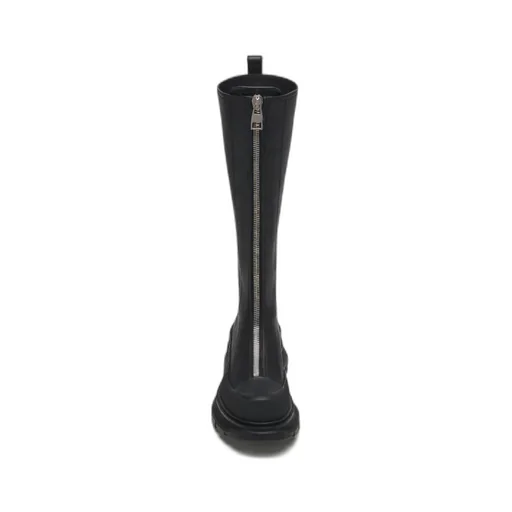 Tread Slick Front-Zipped Boots