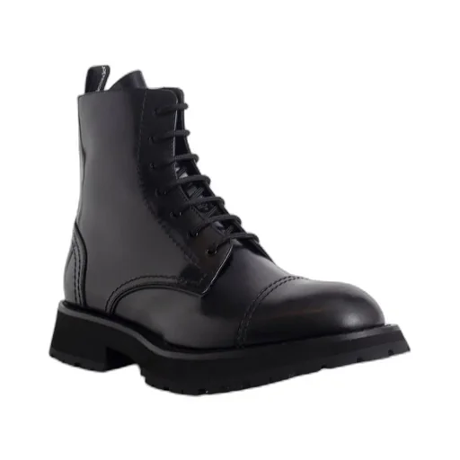 Lace-Up Ankle Boots