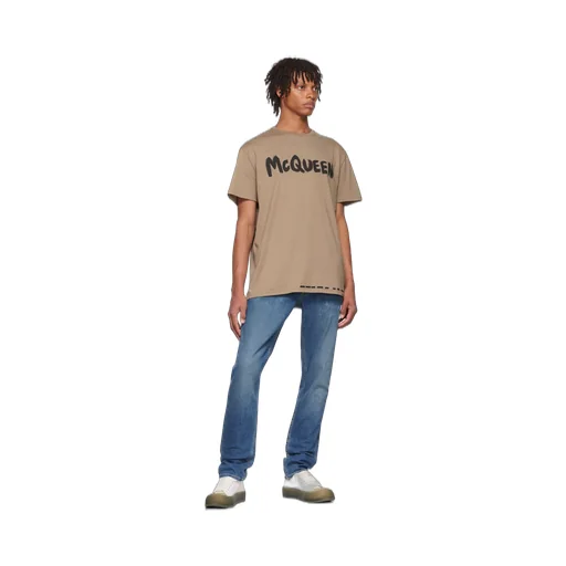 Washed Straight Leg Jeans