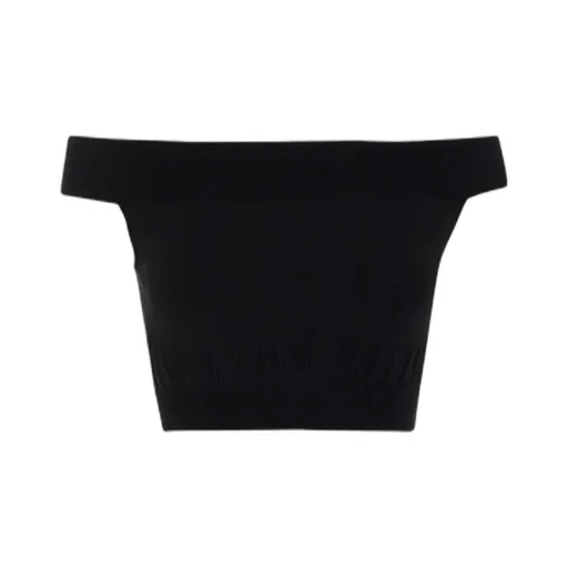 Off-Shoulder Knitted Top