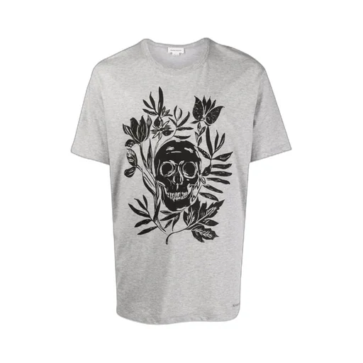 Pattern Printed Short-Sleeved T-Shirt