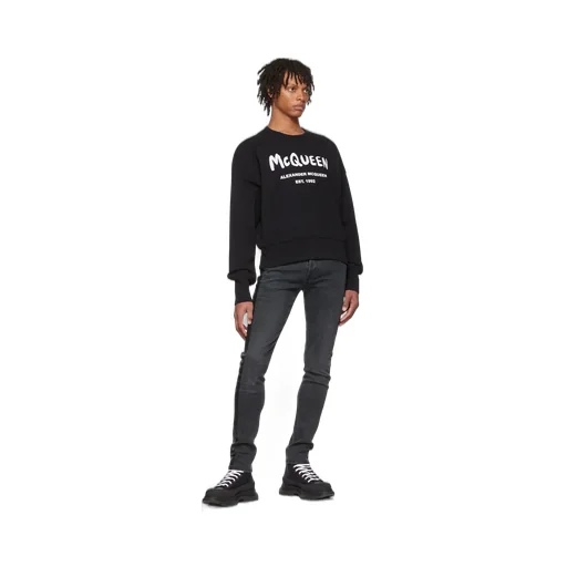 Graffiti Oversized Sweatshirt