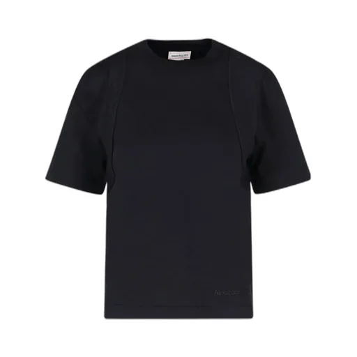 Seam-Detailed Crewneck T-Shirt
