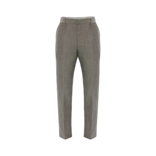 Straight-Leg Tailored Trousers