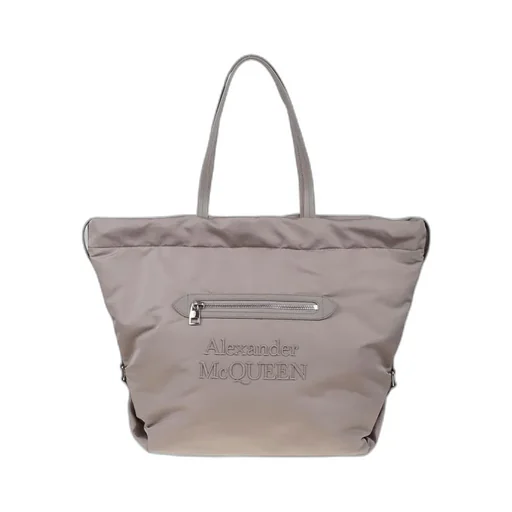 Embroidered-Logo Tote Bag