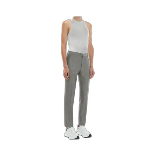 Straight-Leg Tailored Trousers
