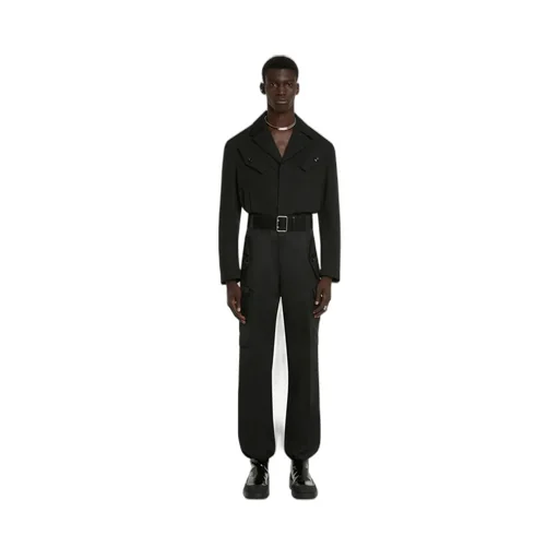 Military Wide Leg Trousers