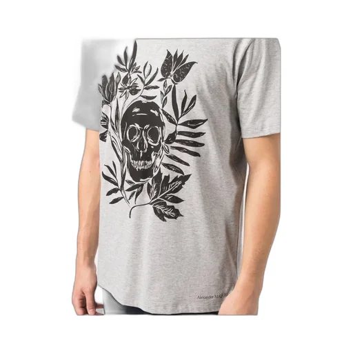 Pattern Printed Short-Sleeved T-Shirt