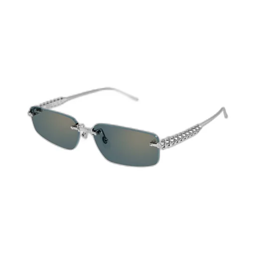 Studded Rectangle-Frame Sunglasses