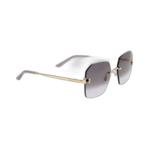 Frameless Geometric Sunglasses