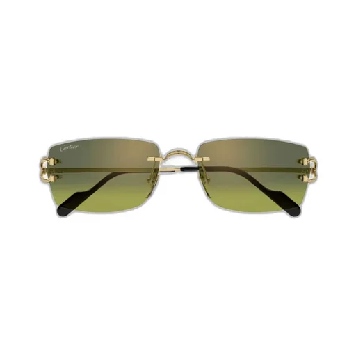 Rectangle-Rimless Sunglasses
