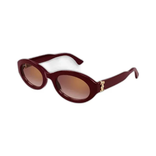 Oval-Frame Sunglasses