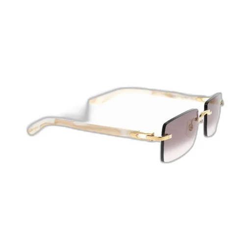 Frameless Rectangular Sunglasses
