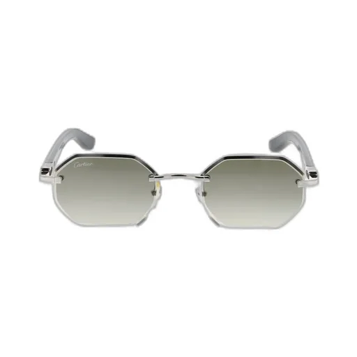 Geometric Frame Sunglasses