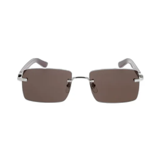 Frameless Rectangular Sunglasses