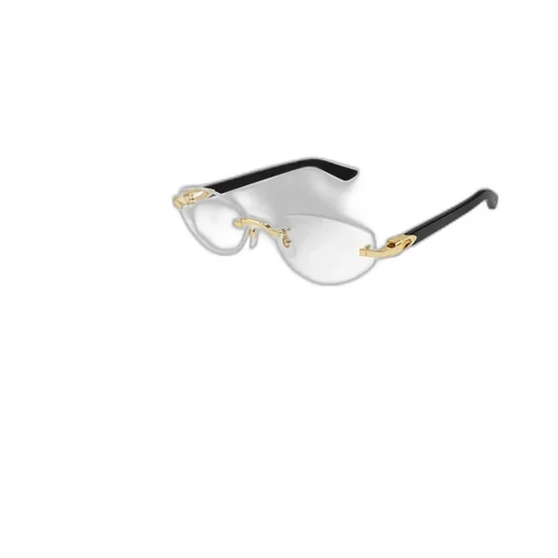 Oval Frameless Glasses