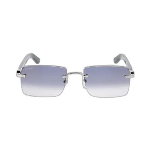 Frameless Rectangular Sunglasses