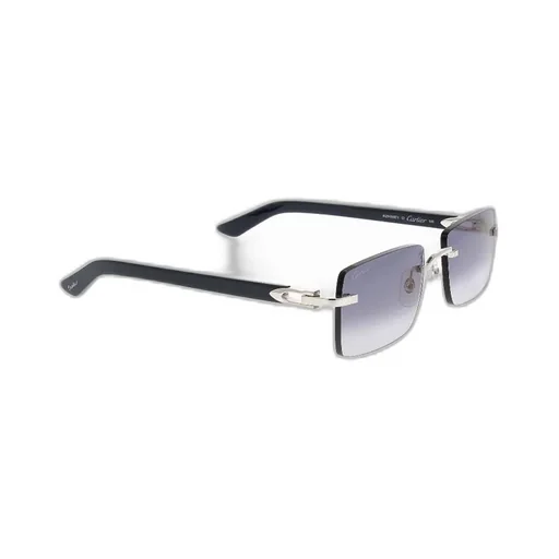 Frameless Rectangular Sunglasses