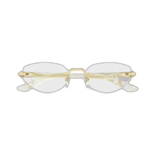 Oval Frameless Glasses