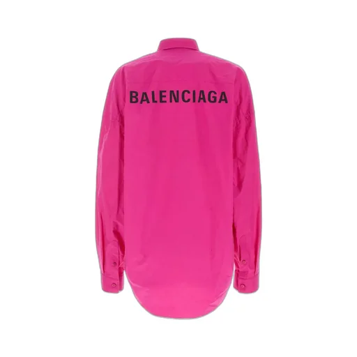 Logo Printed Back Buttoned Shirt