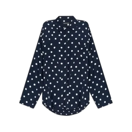 Polka Dot Long-Sleeved Shirt