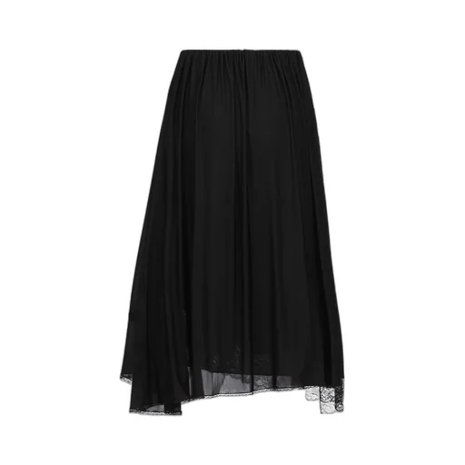 Lace Detailed Midi Skirt