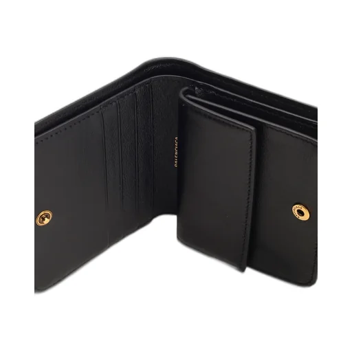 Logo Embossed Cash Flap Cardholder