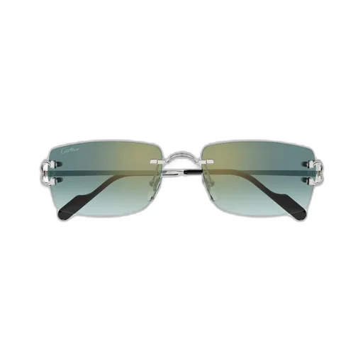 Rectangle-Rimless Sunglasses