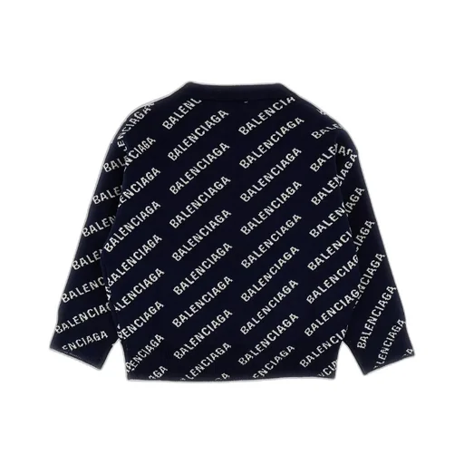 Logo-Intarsia Knitted Jumper