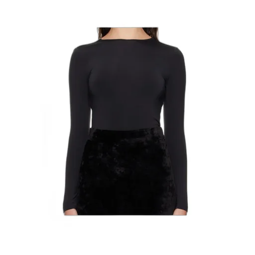 Knot-Detail Long-Sleeved Top