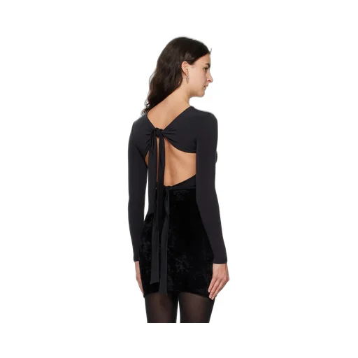 Knot-Detail Long-Sleeved Top