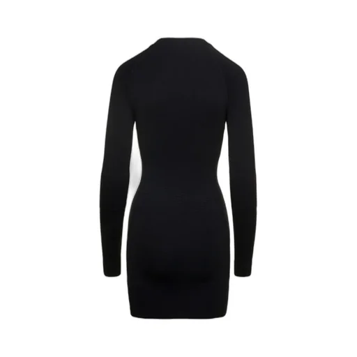 Logo Motif Printed Energy Accumulator Dress