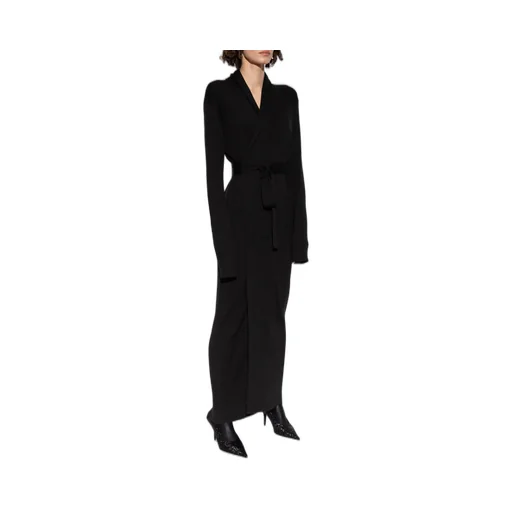 Long-Sleeved Wrap Dress