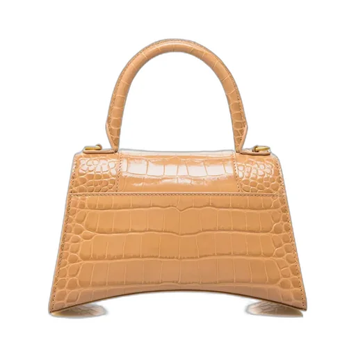 Hourglass Embossed Small Handbag