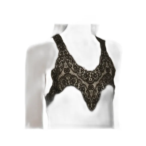Lace-Detail Tank Top