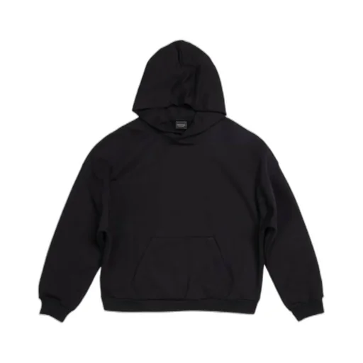 Logo Printed Long-Sleeved Hoodie