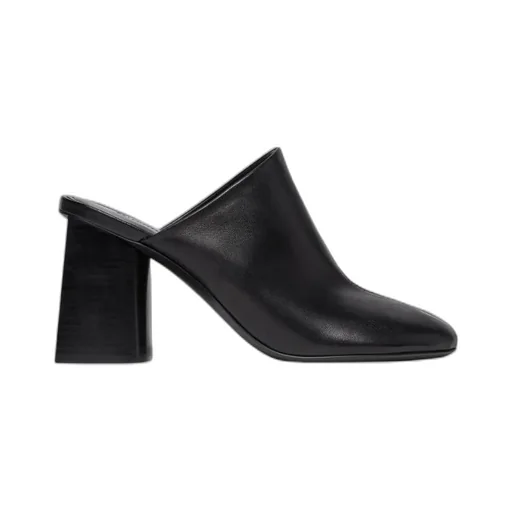 Glove Heeled Mules