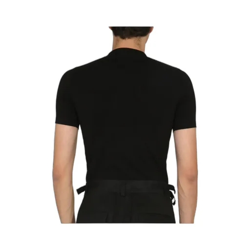 Mockneck Short-Sleeved Top