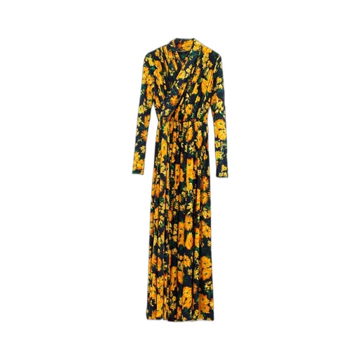 Floral-Print Maxi Dress